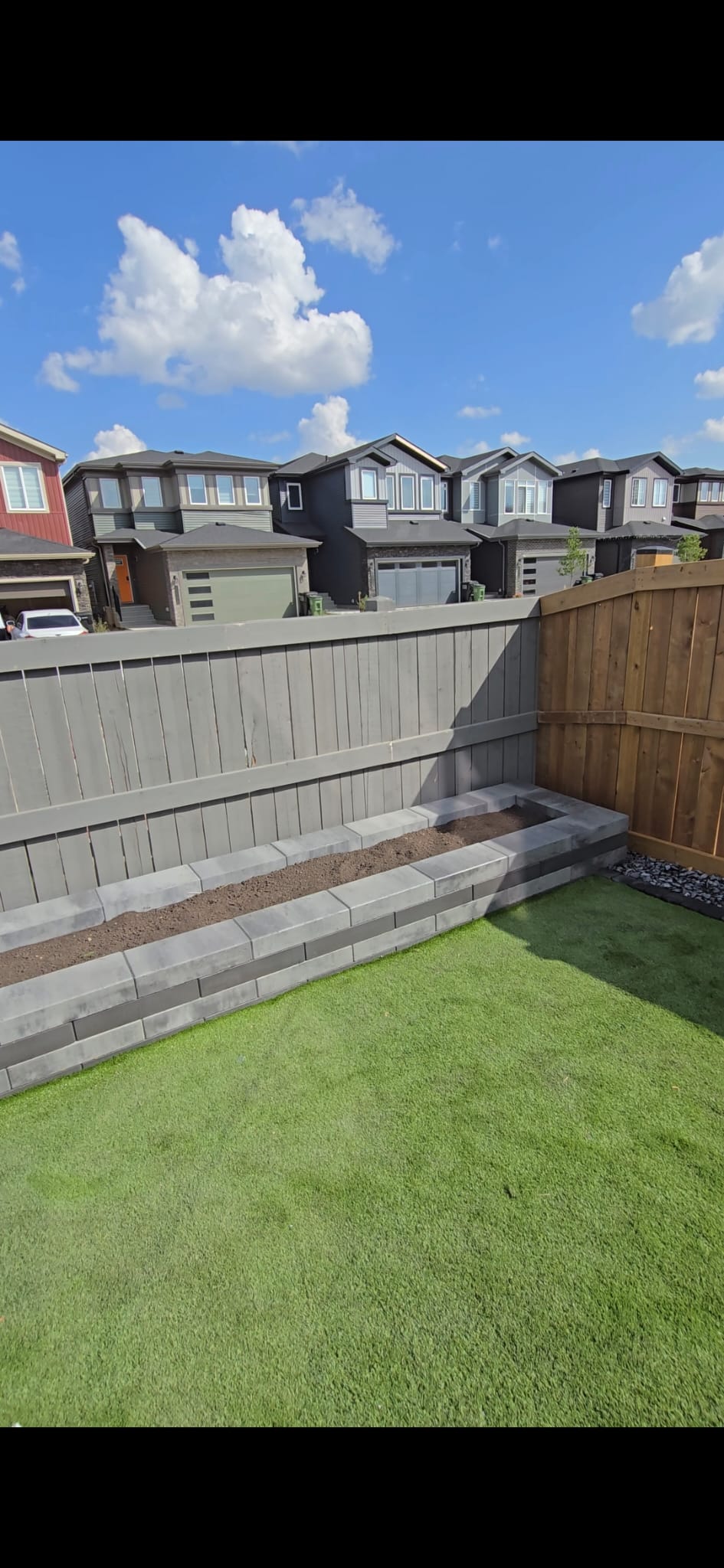 Garden Guys Instagram — retaining wall and sod